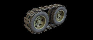 Panzer Art RE35-448 Studebacker wheels with mud tracks 1/35 – obrázek 5