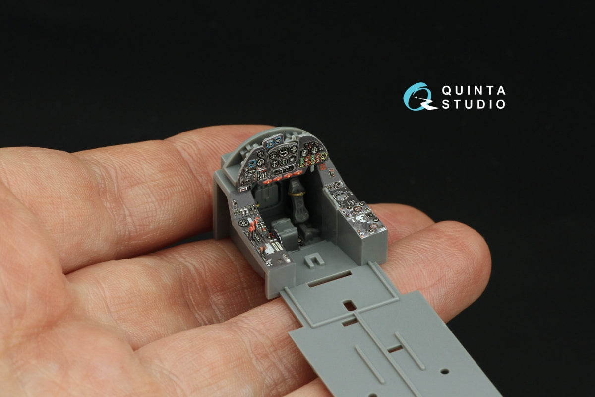 Quinta Studio QD48515 Do 335A-12 Trainer 3D-Printed &amp;amp; colored Interior on decal paper (Tamiya) 1/48 – Bild 13