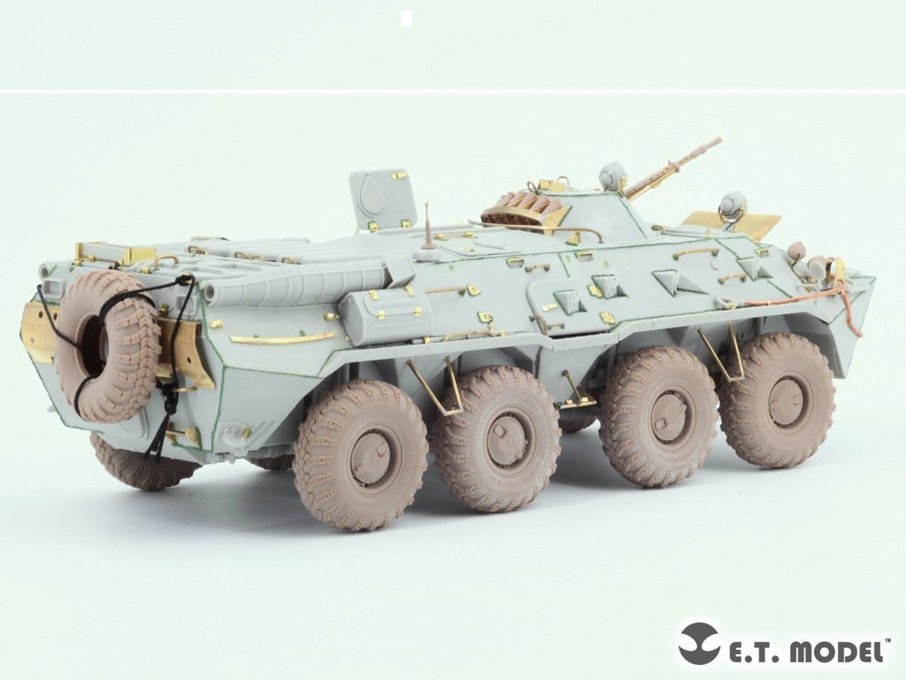 ET Model P35-120 Russian BTR-80/80A APC Sagged wheels (Wide) For TRUMPETER Kit 1/35 – Bild 4