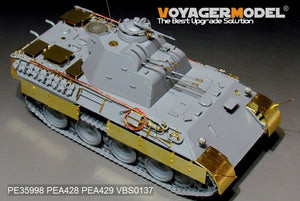 Voyager Model PE35998 WWII German FlaKPanzer V FlaKvierling 20mm MG 151/20 Basic For TAKOM 2105 1/35 – obrázek 6