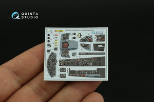 Quinta Studio QDS-32141 F-104G 3D-Printed &amp;amp; colored Interior on decal paper (Italeri) (small version) 1/32 – obrázek 4