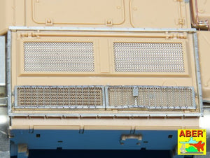 Aber 35G28 Grilles for Russian tank T-55 also Tiran 5 1/35 – immagine 5
