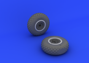 Eduard 632017 B-17 wheels 1/32 (HONG KONG MODELS) – image 3
