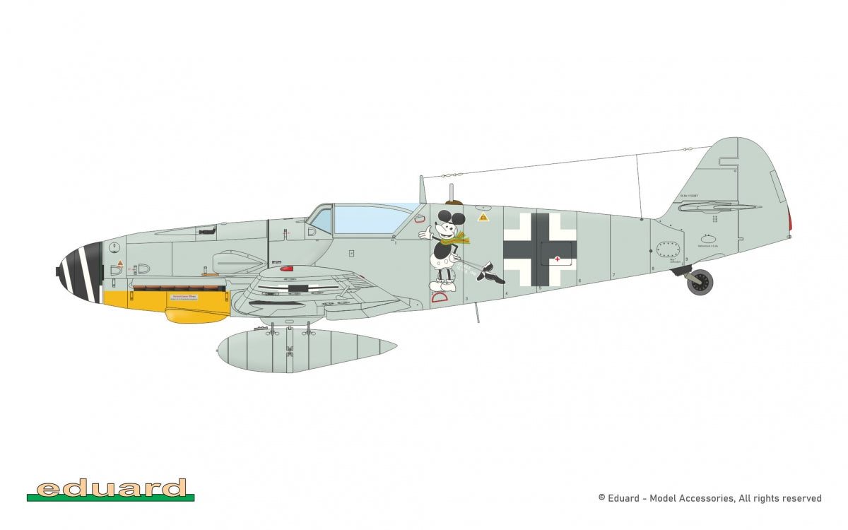 Eduard 2150 Gustav Pt.3 Dual Combo - Bf 109G-6/AS And Bf 109G-14/AS - The Limited Edition 1/72 – Bild 4