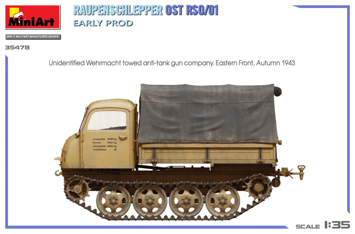 Miniart 35478 RAUPENSCHLEPPER OST RSO/01. EARLY PROD 1/35 – image 11