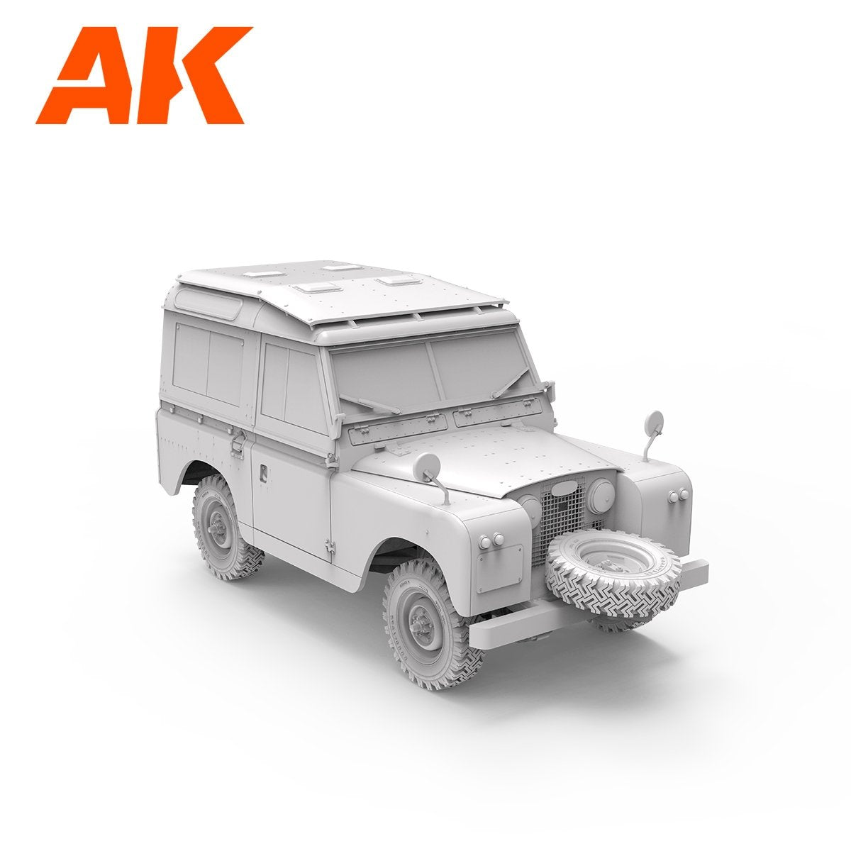 AK Interactive AK35013 LAND ROVER 88 SERIES IIA STATION WAGON 1/35 – Bild 22