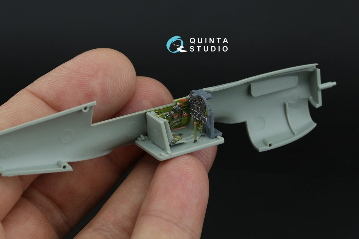 Quinta Studio QD+72212 P-40M Warhawk 3D-Printed &amp;amp; colored Interior on decal paper (Academy) (with 3D-printed resin parts) 1/72 – image 9