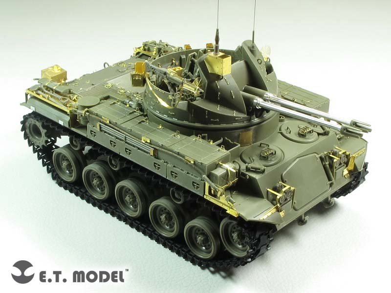 ET Model E35-198 US Army M42A1 Self-Propelled Anti-Aircraft gun late type (For AFV CLUB Kit) (1/35) – Bild 2