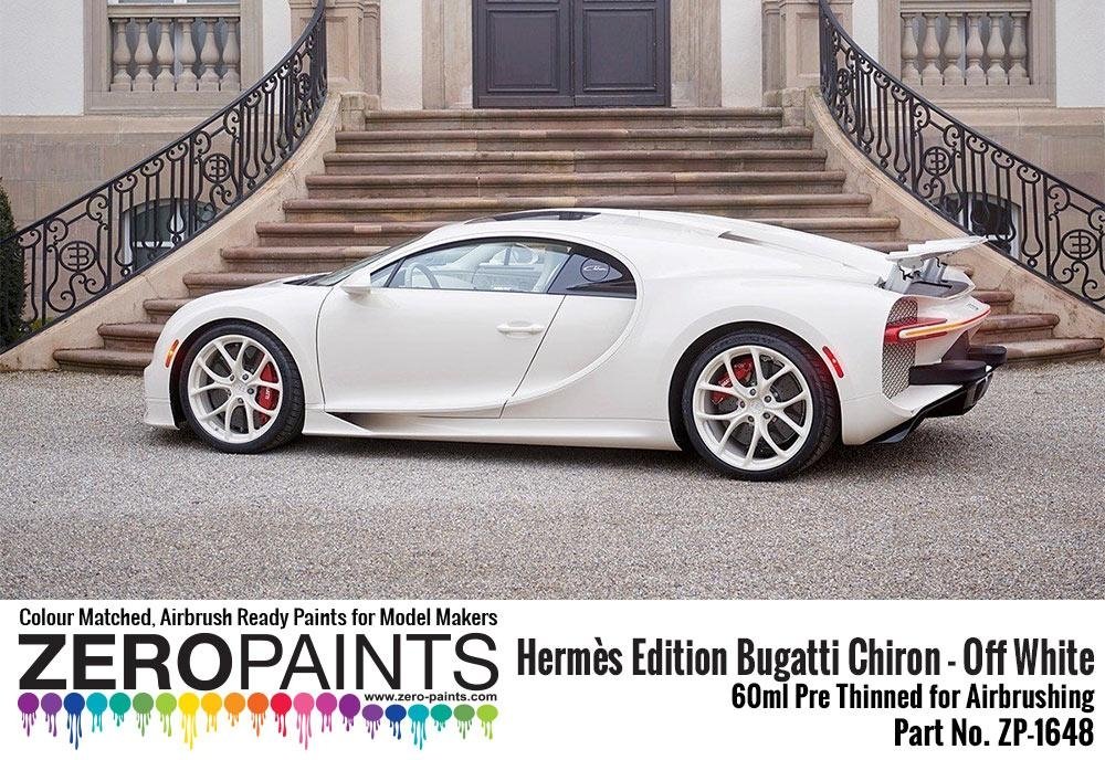 Zero Paints 1648 Hermès Edition Bugatti Chiron Off White 60ML – Bild 2
