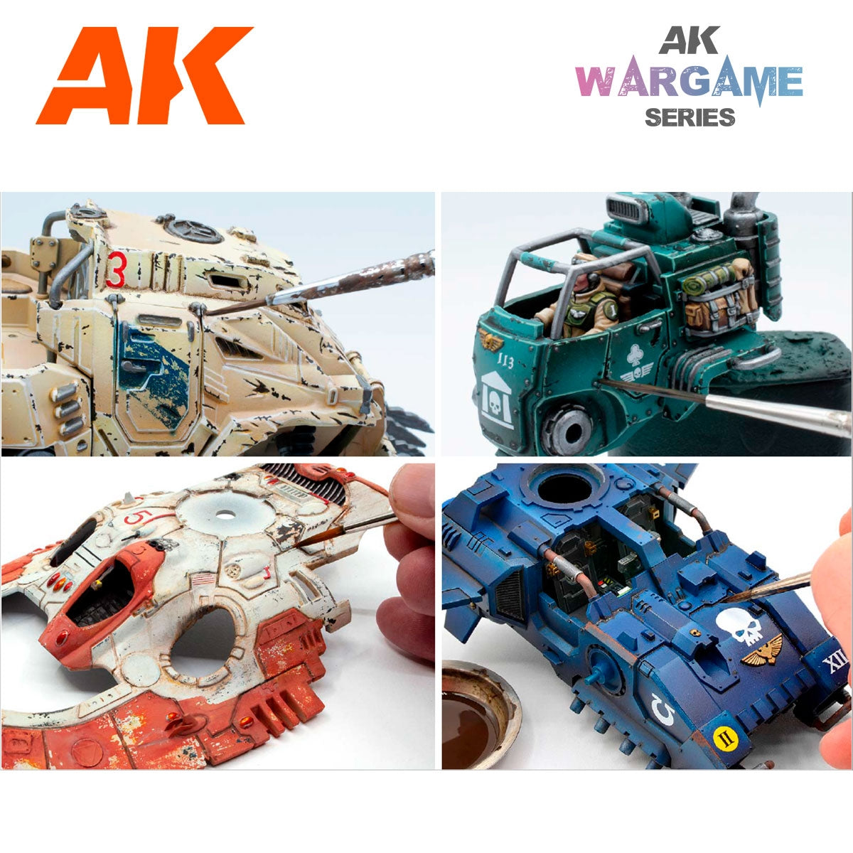 AK Interactive AK14208 DARK GRAY WASH – WARGAME SERIES 35ml – imagen 2