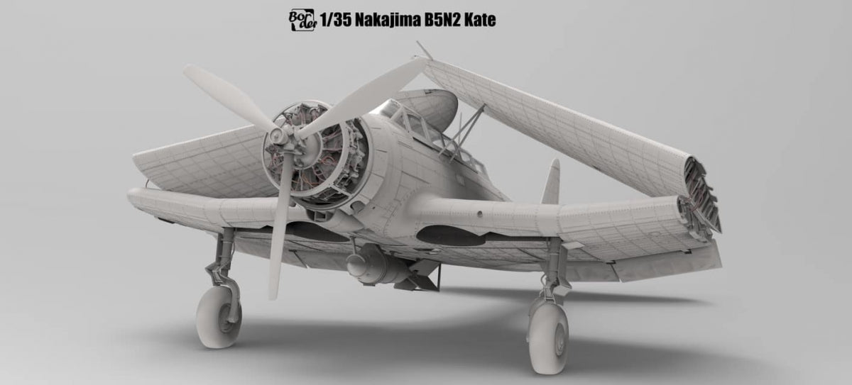 Border Model BF-005 Nakajima B5N2 Type 97 Carrier Attack Bomber &amp;quot;Kate&amp;quot; w/ Full interior 1/35 – Bild 8
