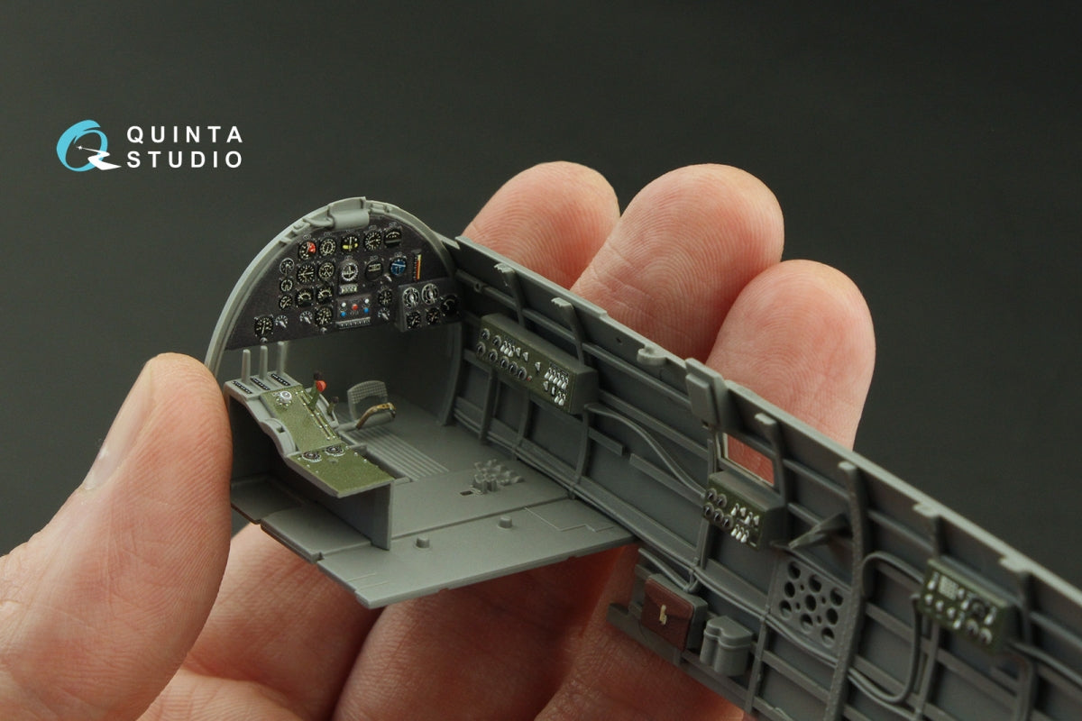 Quinta Studio QD35127 Nakajima B5N2 Kate 3D-Printed colored Interior on decal paper (Border Model) 1/35 – image 6