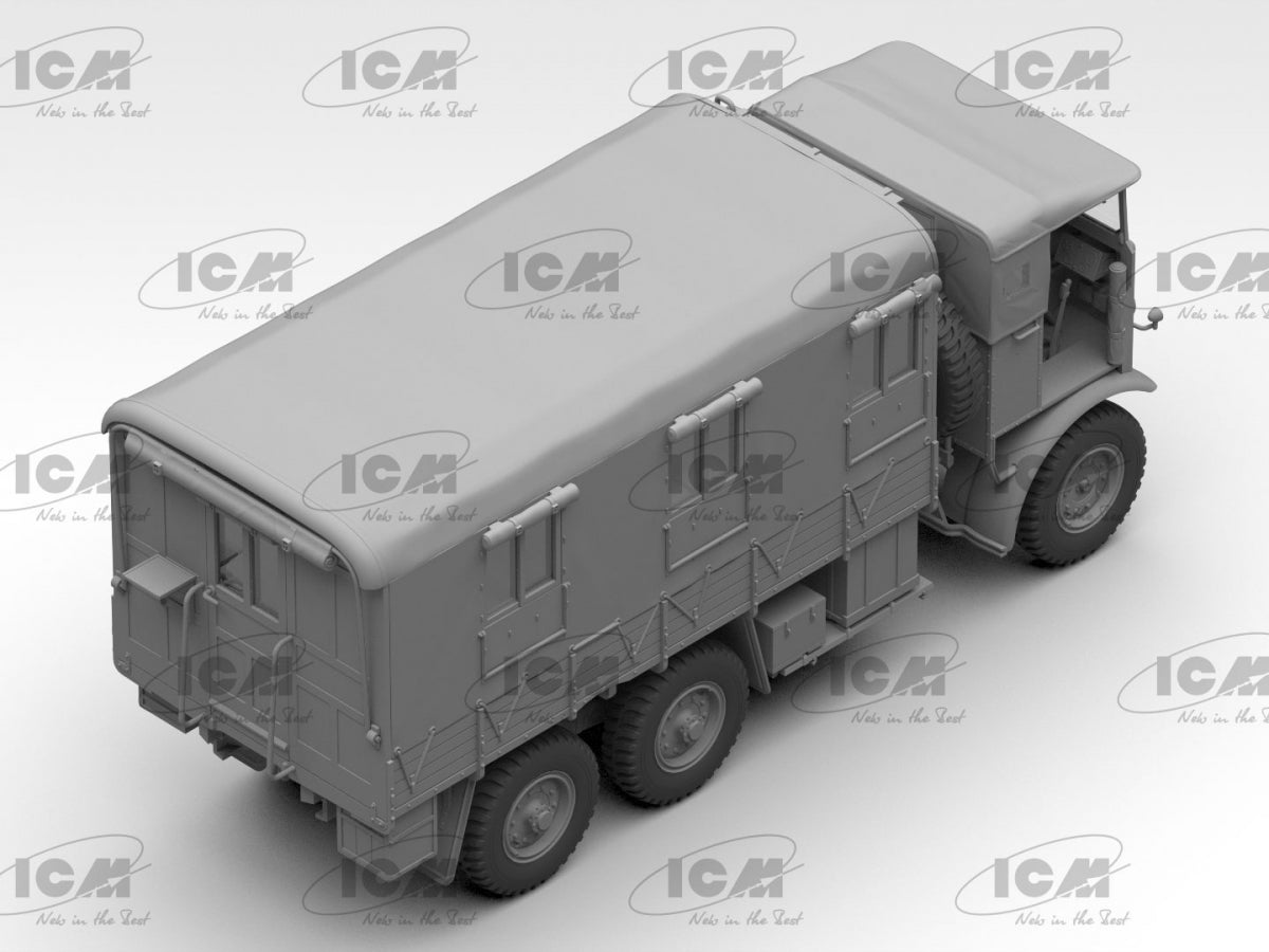 ICM 35603 Monty&amp;#39;s Office Caravan 1/35 – obrázek 3