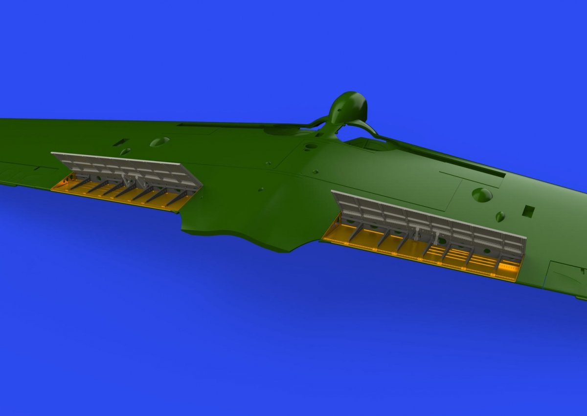 Eduard 648802 A6M3 Type 32 landing flaps PRINT EDUARD 1/48 – image 2