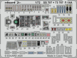 Eduard 73707 F-14A for Academy 1/72