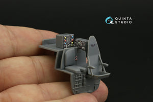 Quinta Studio QDS-48424 Mosquito FB Mk.VI/NF Mk.II 3D-Printed colored Interior on decal paper (Tamiya) (Small version) 1/48 – Bild 7