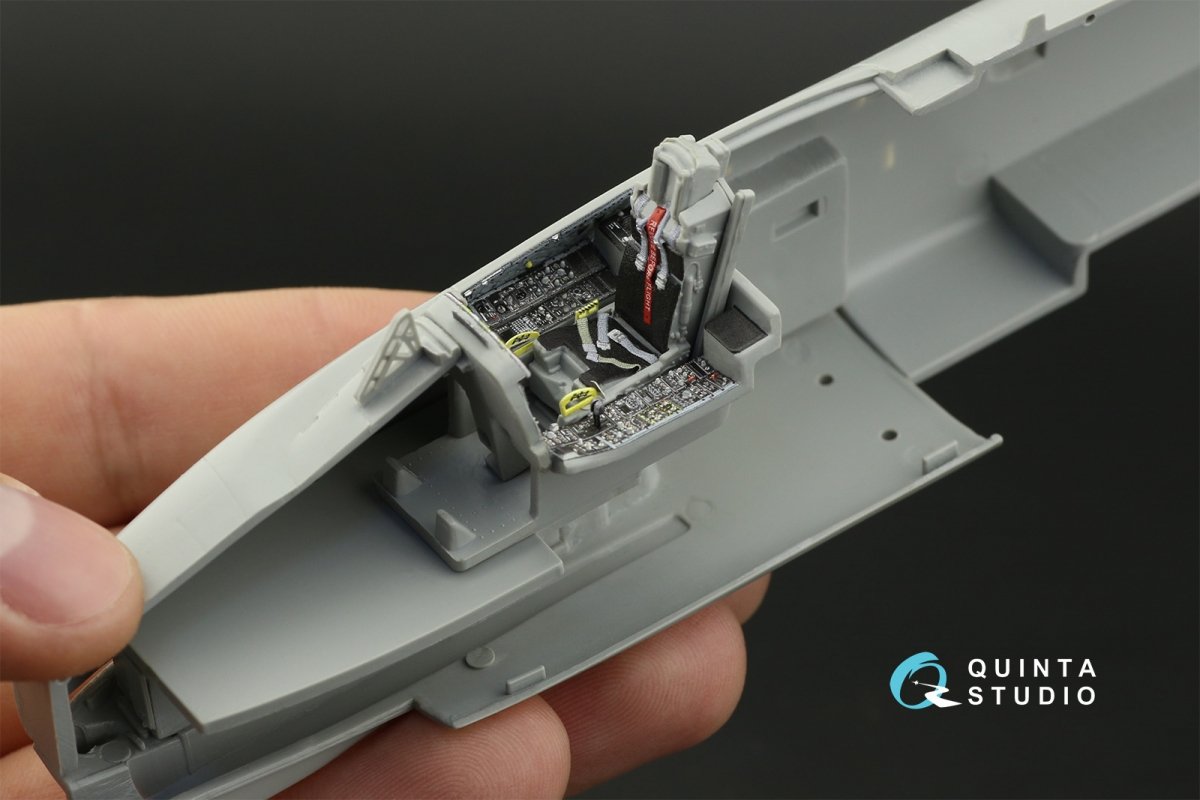 Quinta Studio QD48196 A-10C 3D-Printed &amp;amp; colored Interior on decal paper (for Italeri ) 1/48 – imagen 5