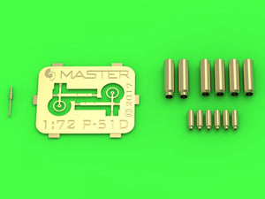 Master AM-72-126 P-51D Mustang Armament &amp;amp; Gunsight Detail Set (1/72)