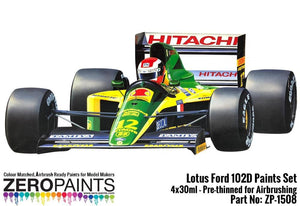 Zero Paints ZP-1508 Lotus Ford 102D Paint Set 4x30ml – image 4