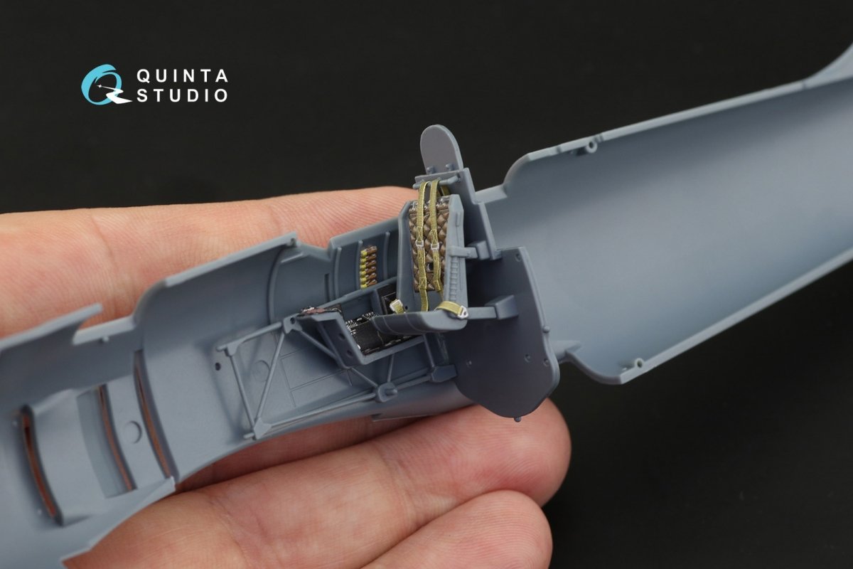 Quinta Studio QD48190 Tempest Mk.II 3D-Printed &amp;amp; colored Interior on decal paper (Eduard) 1/48 – obrázek 5