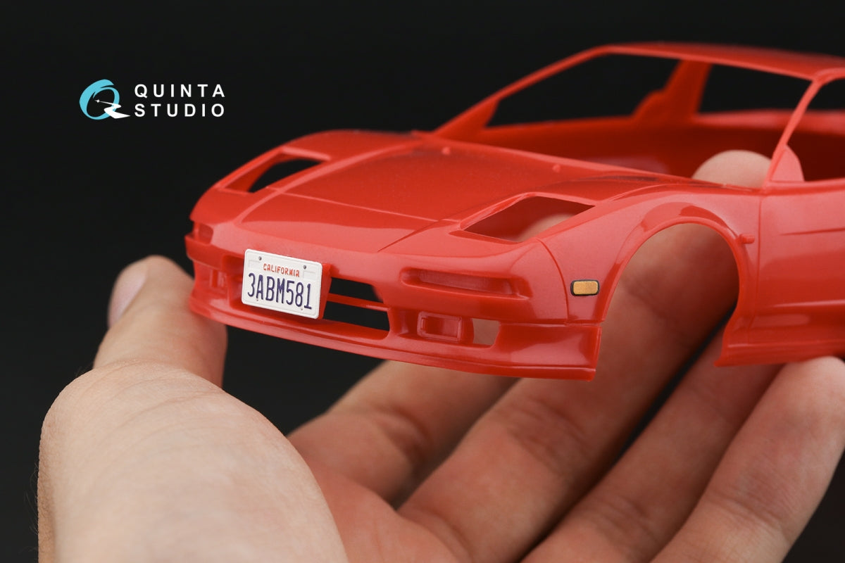 Quinta Studio QD24007 Acura-Honda NSX NA1 Export version 3D-Printed &amp;amp; colored Interior on decal paper (Tamiya) 1/24 – obrázek 12