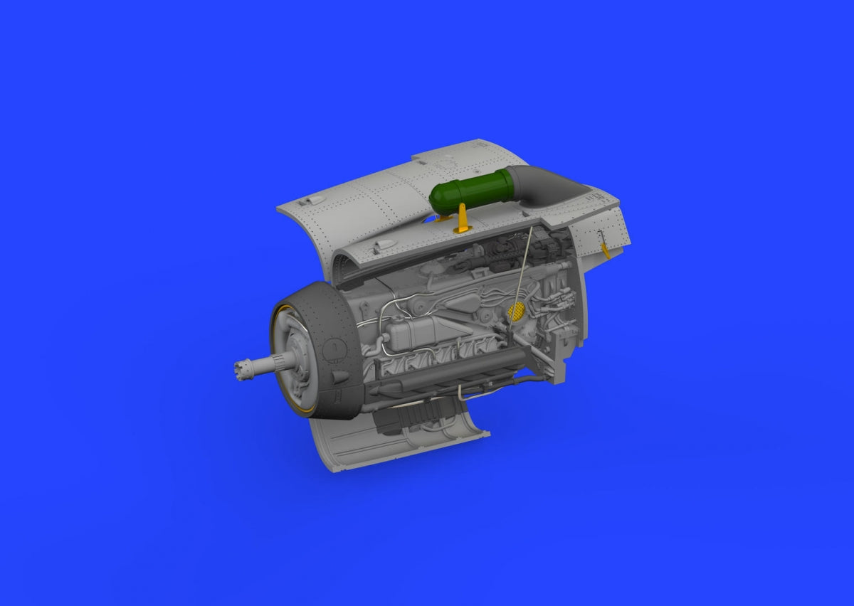 Eduard 672353 Bf 109G-2/ G-4 engine PRINT EDUARD 1/72 – image 2