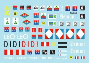Star Decals 35-C1002 Allied M10 Tank Destroyers in Italy 1/35 – obrázek 2
