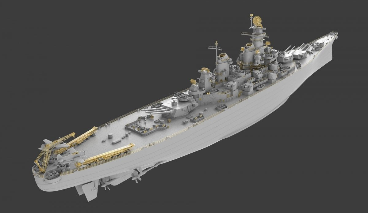 Very Fire VF350909DX USS Navy Battleship BB-63 Missouri DX Version 1/350 – obrázek 2