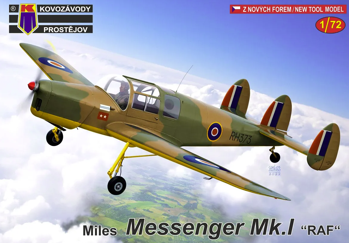 Kovozavody Prostejov KPM0319 Messenger Mk.I &amp;quot;RAF&amp;quot; 1/72