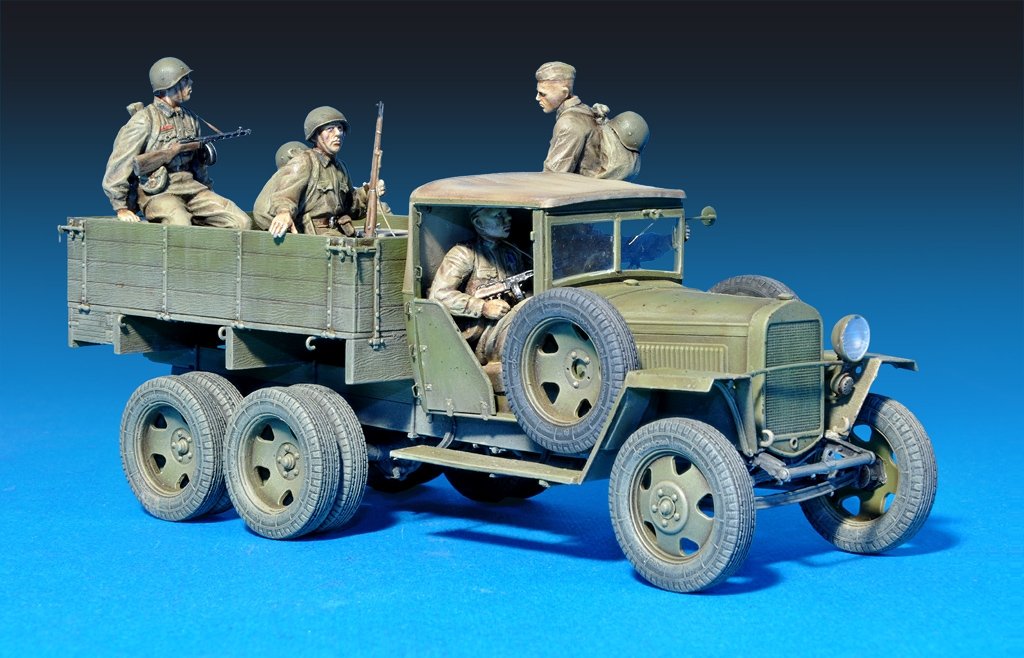 MiniArt 35173 GAZ-AAA Mod. 1941. SOVIET CARGO TRUCK 1/35 – Bild 6