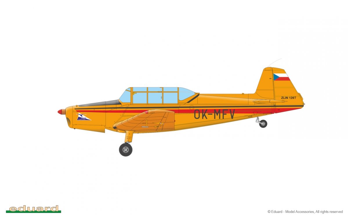 Eduard 11156 Z-126 Trainer - Dual Combo 1/48 – obrázek 13