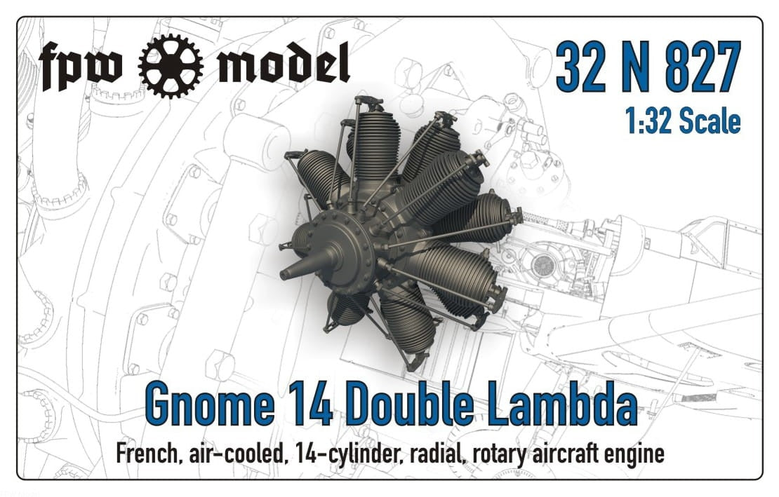 FPW Modèle 32N827 Gnome 14 Double Lambda 1/32 