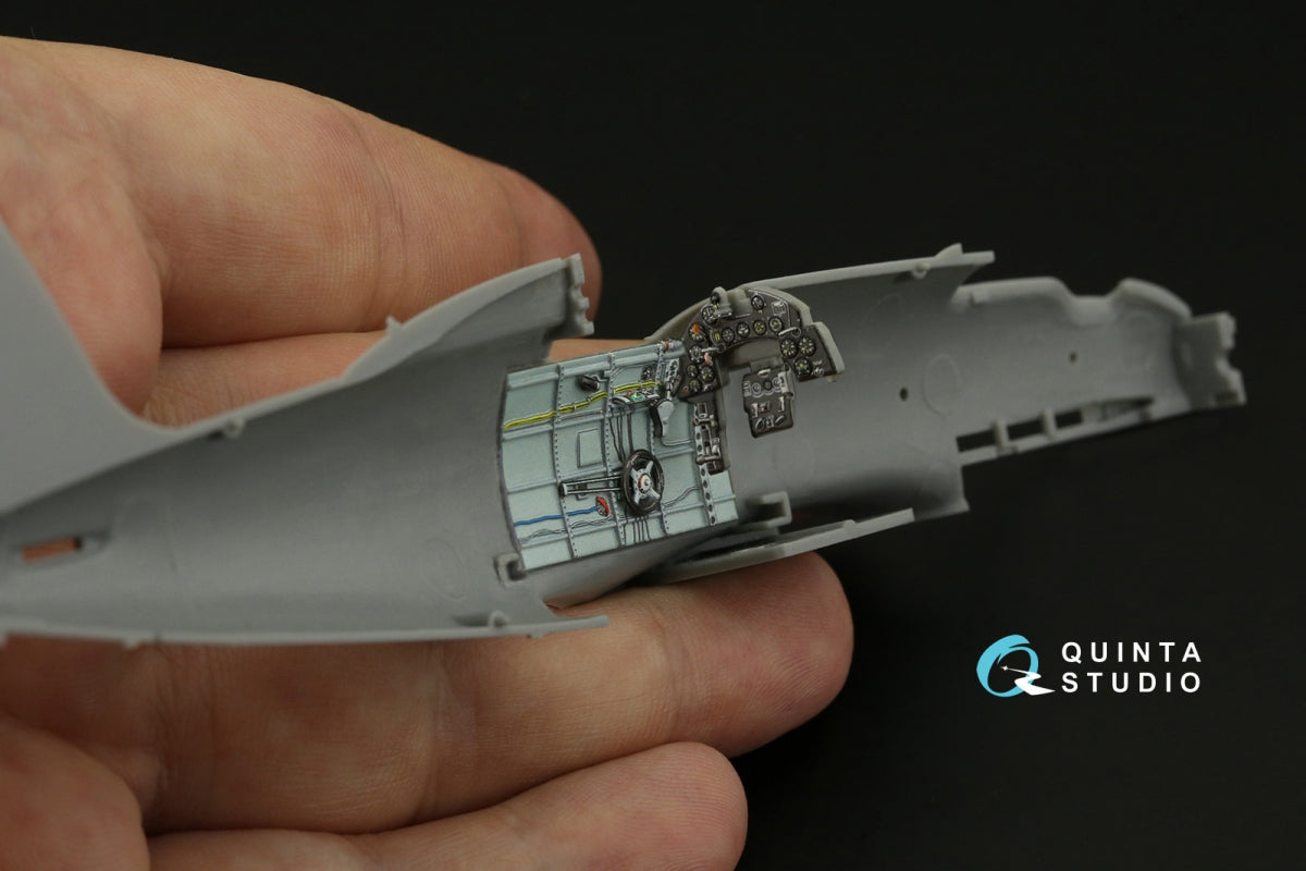 Quinta Studio QD48391 Macchi C.205 Veltro 3D-Printed &amp;amp; colored Interior on decal paper (Hasegawa/Italeri) 1/48 – image 9
