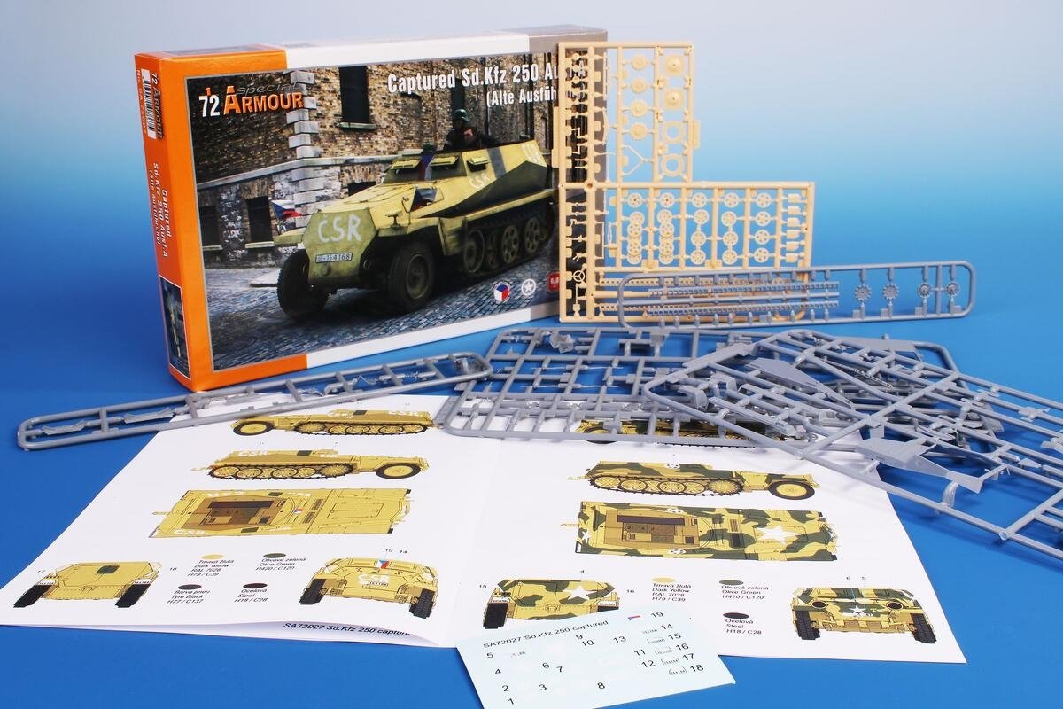 Special Armor 72027 Captured Sd.Kfz 250 Ausf.A (Alte Ausführung) 1/72 – Bild 3