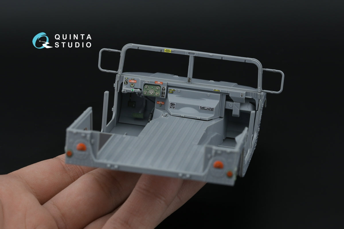 Quinta Studio QD35154 Humvee family 3D-Printed &amp;amp; colored Interior on decal paper (ICM) 1/35 – image 4