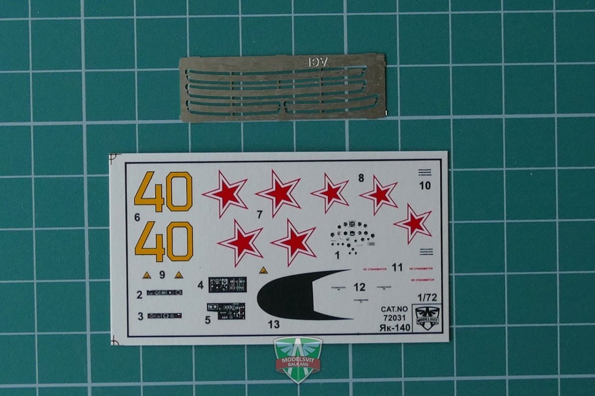 Modelsvit 72031 Yak-140 Prototype 1/72 – Bild 3