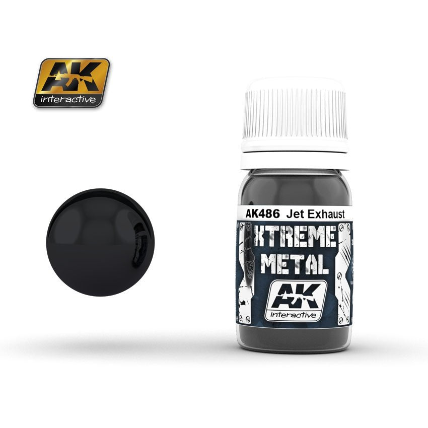 Échappement AK Interactive AK486 XTREME METAL JET 30 ml