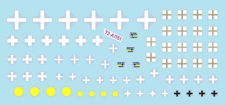 Star Decals 72-A1151 War in Ukraine # 13 Ukrainian Tanks and AFV insignias (II). Some of the many various insignias seen in 2022-23. 1/72 – image 2