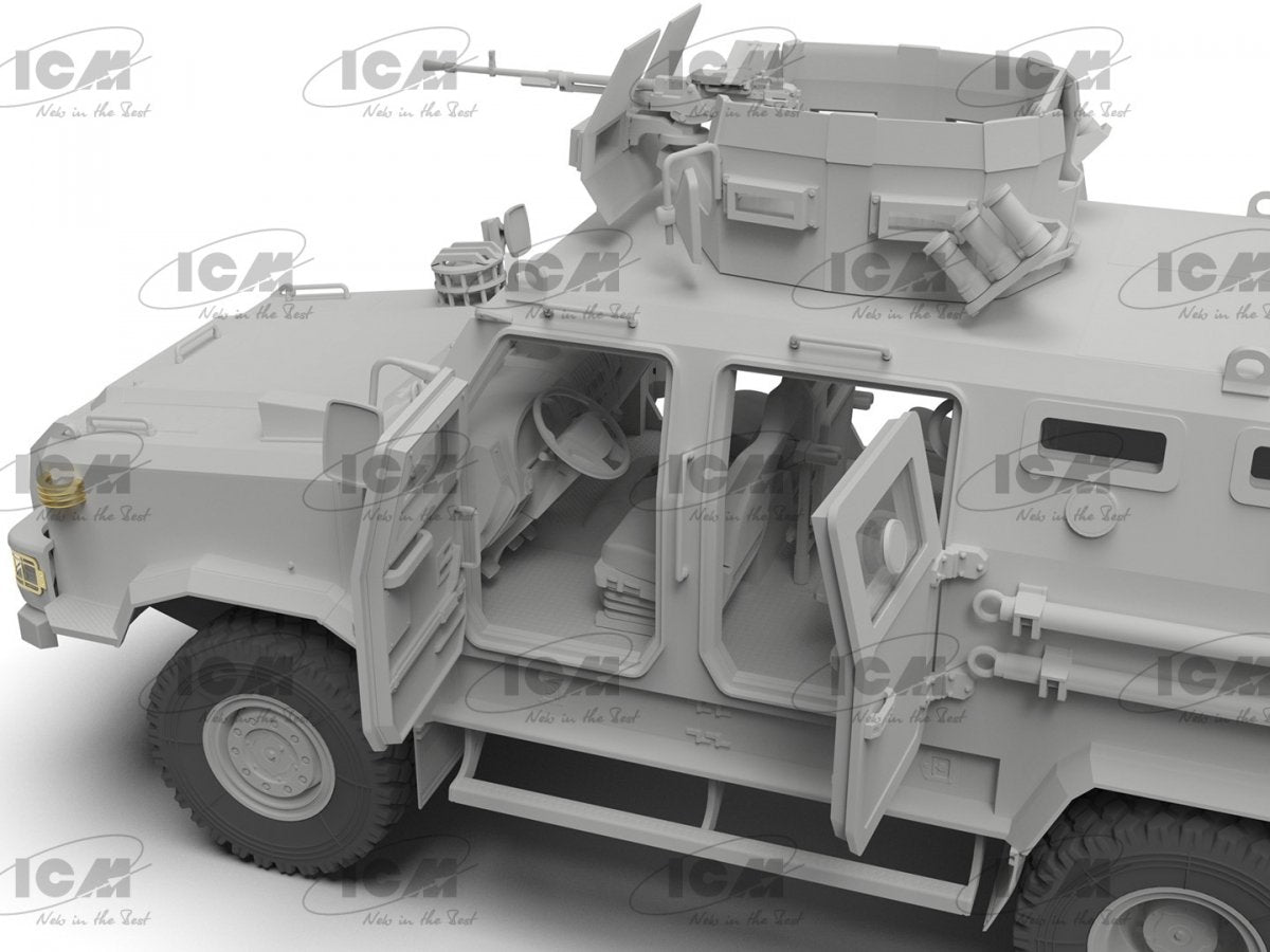 ICM 35014 Kozak-2 Ukrainian MRAP-class Armored Vehicle 1/35 – image 10