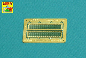 Aber 48A31 Grilles for Pz.Kpfw. III &amp;amp; Stug III Fit to Tamiya models: 32540; 32524; 32525; 32543; 1/48