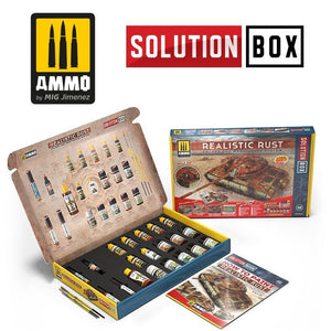 AMMO of Mig Jimenez 7719 SOLUTION BOX - Realistic Rust – imagen 4