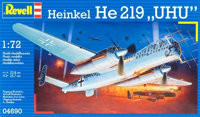 Revell 04690 Heinkel He-219 Uhu 1/72