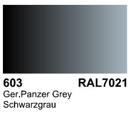 Vallejo 70603 Surface German Panzer Gray RAL 7021 17ml.