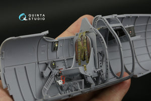 Quinta Studio QD24021 Spitfire Mk.VIII 3D-Printed &amp;amp; colored Interior on decal paper (Airfix) 1/24 – image 11