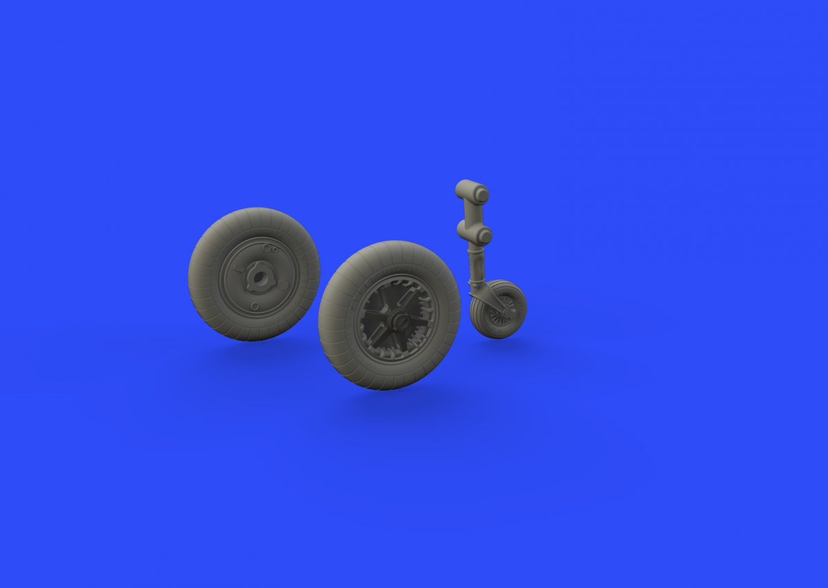 Eduard 648295 Bf 109G-2 wheels EDUARD 1/48 – image 2