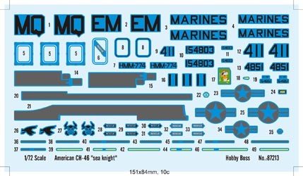 Hobby Boss 87213 CH-46D Seaknight 1/72 – image 3
