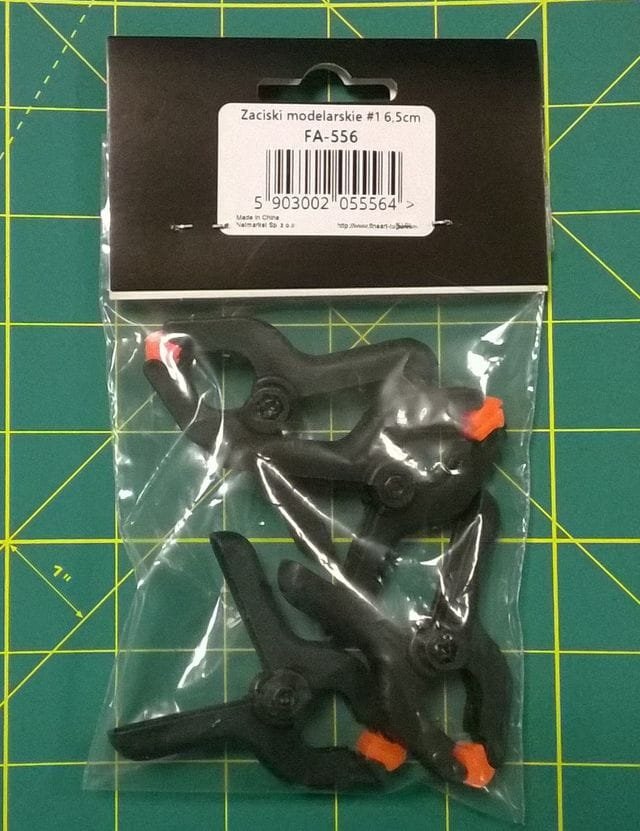 Fine-Art FA-556 Modeling clamps 6.5cm 4 pcs