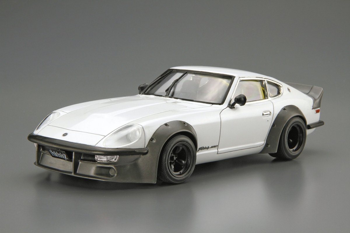Aoshima 06101 Nissan S30 FairladyZ AERO CUSTOM Ver.2 &amp;#39;75 1/24 – image 2