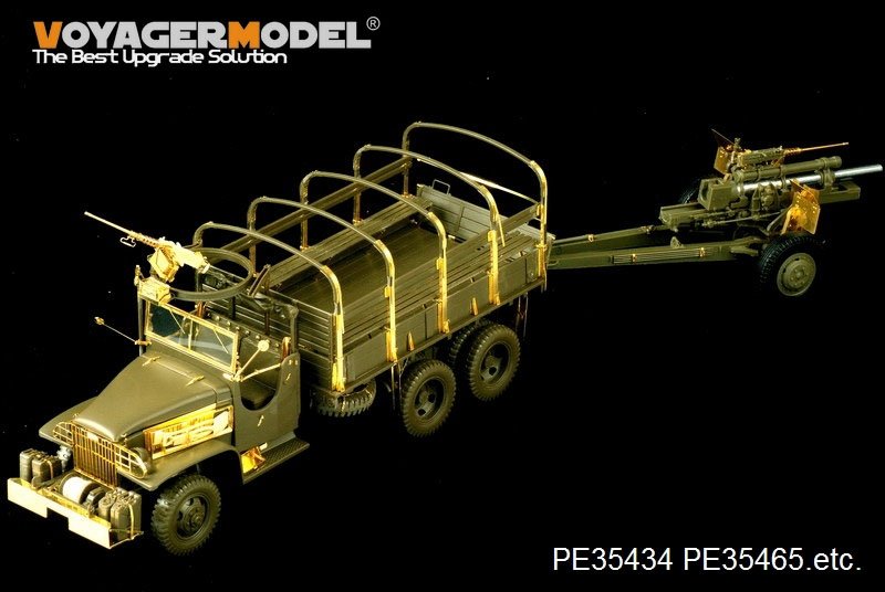 Voyager Model PE35465 WWII US GMC 2.5ton 6X6 Cargo Truck for TAMIYA 35218 1/35 – Bild 17