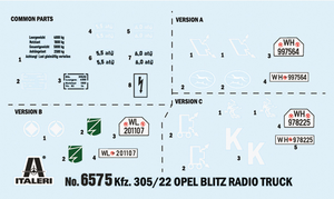 Italeri 6575 Opel Blitz Radio Truck 1/35 – Bild 2